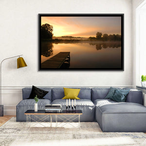 Lake Morning Wall Art