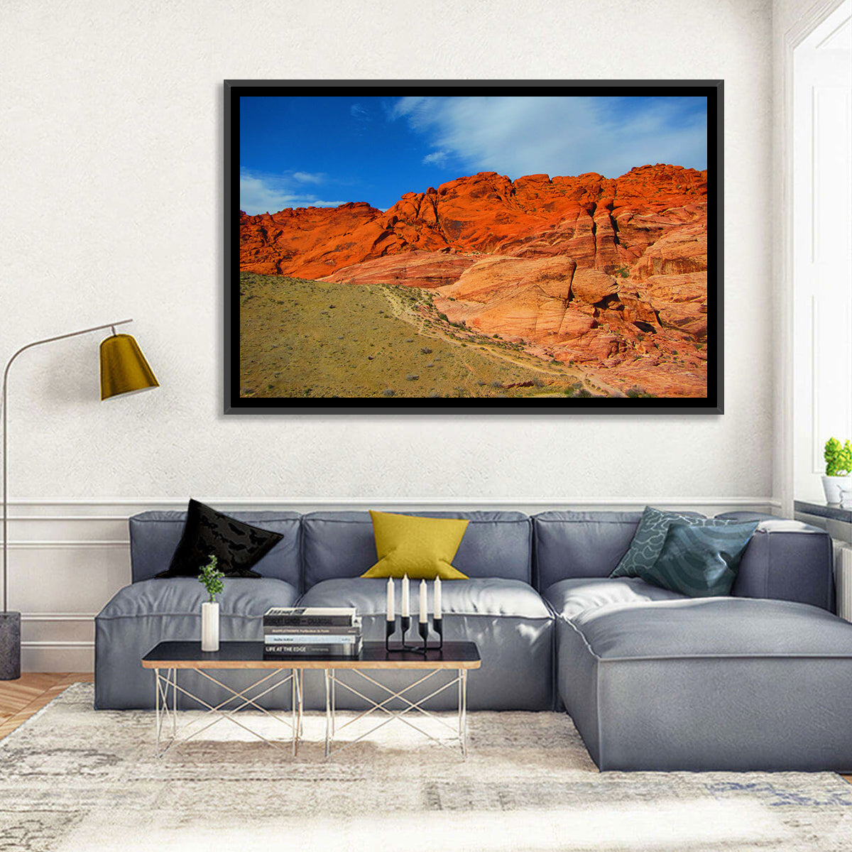 Red Rock Canyon Trail Wall Art