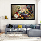 Grapes and Melon Still Life Wall Art