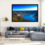 Rhine Valley at Dusk Wall Art