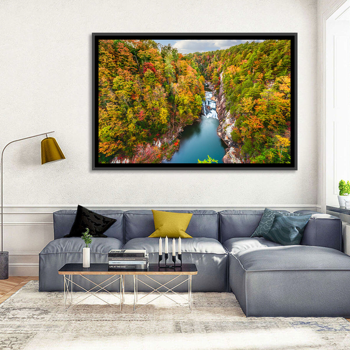 Tallulah Gorge Waterfall Wall Art