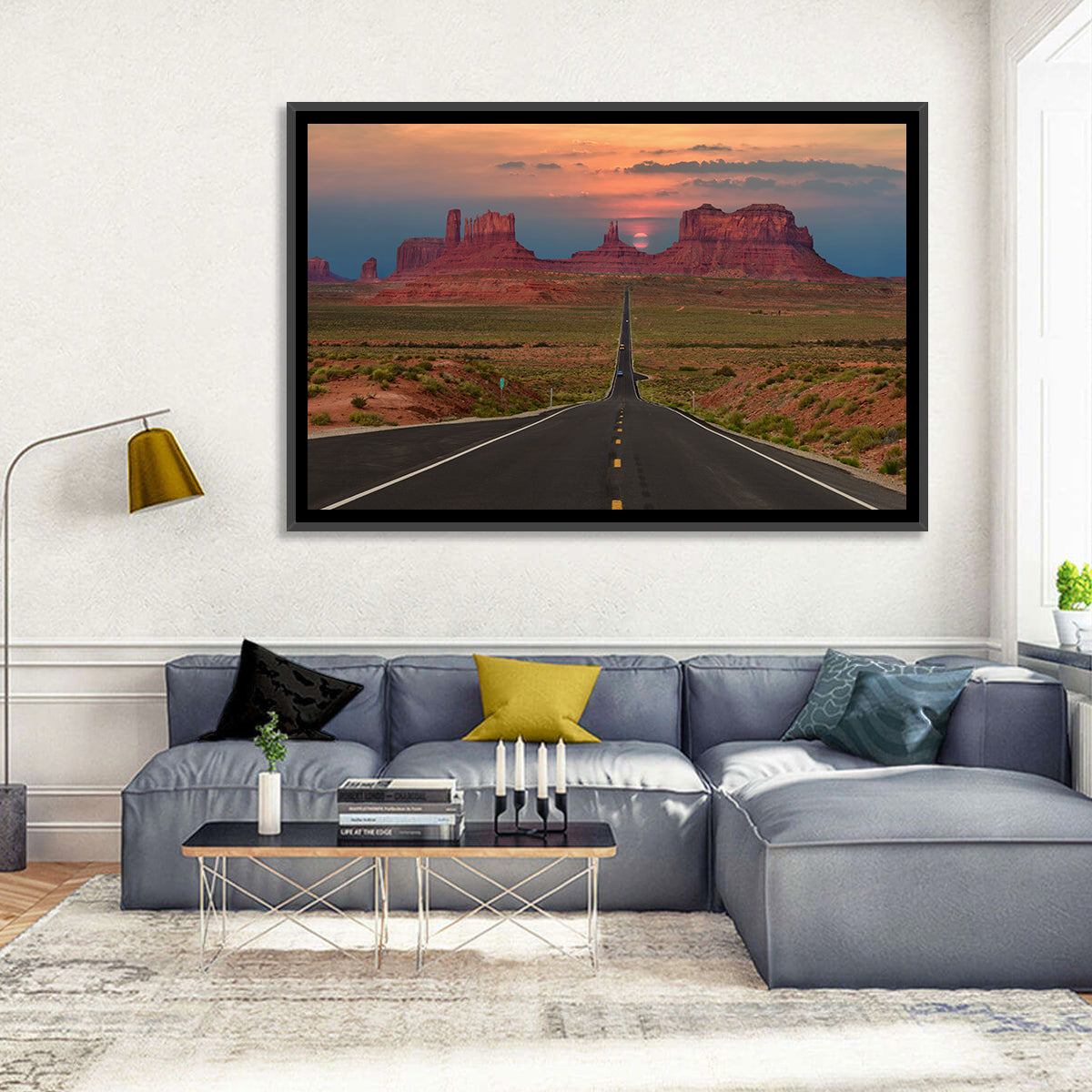 Tribal Park Monument Valley Sunset Wall Art