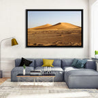 Golden Hour Desert Dunes Wall Art