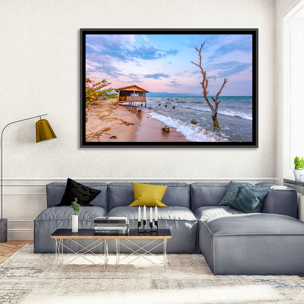 Tanganyika Shoreline at Dusk Wall Art