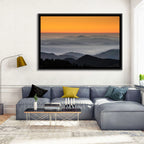 Rarau Mountains Sunrise Wall Art