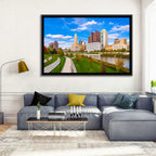 Columbus Skyline Wall Art