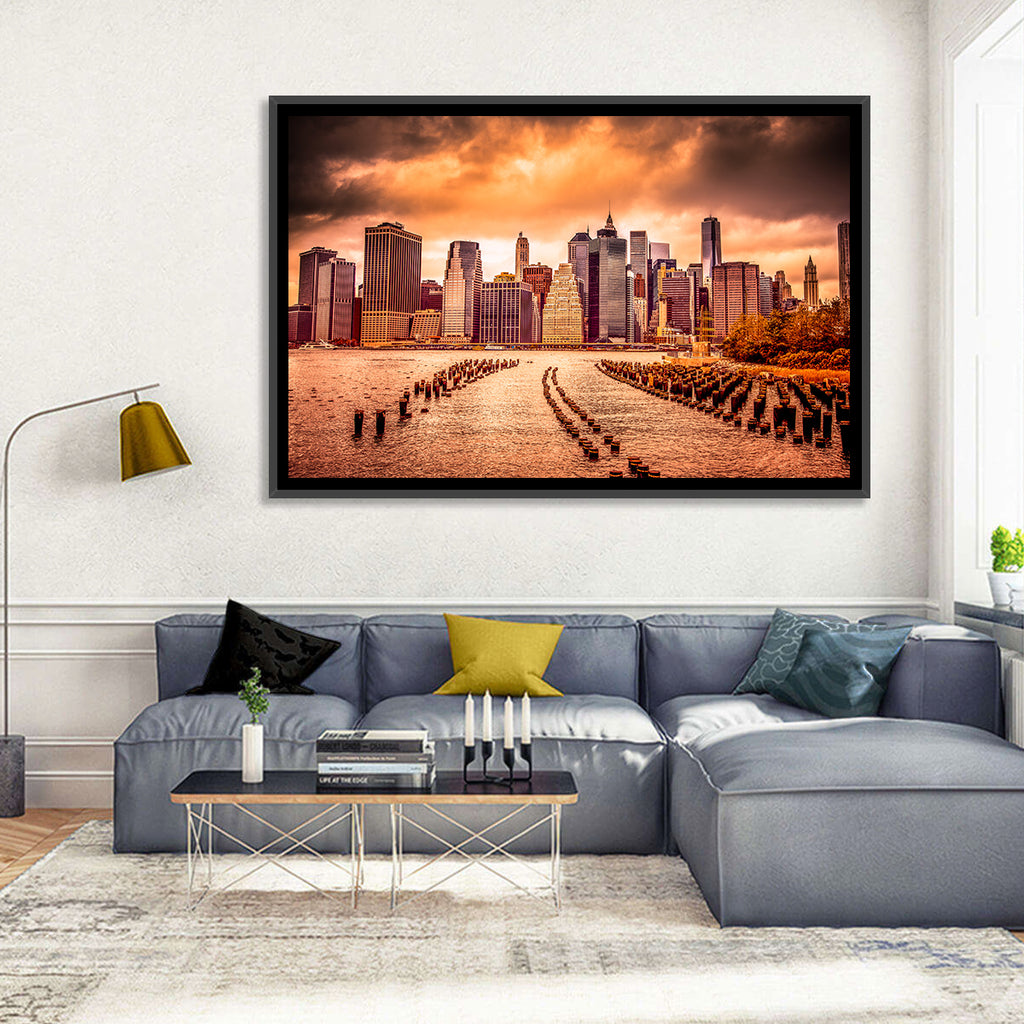 Lower Manhattan Financial District Wall Art