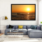 Puri Beach Sunrise Wall Art