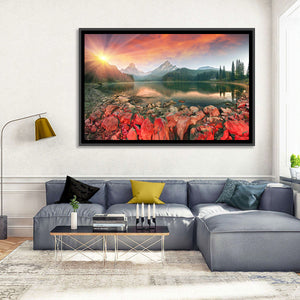 Lake Obersee Sunrise Wall Art