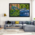 Four Seasons Winding Road Wall Art
