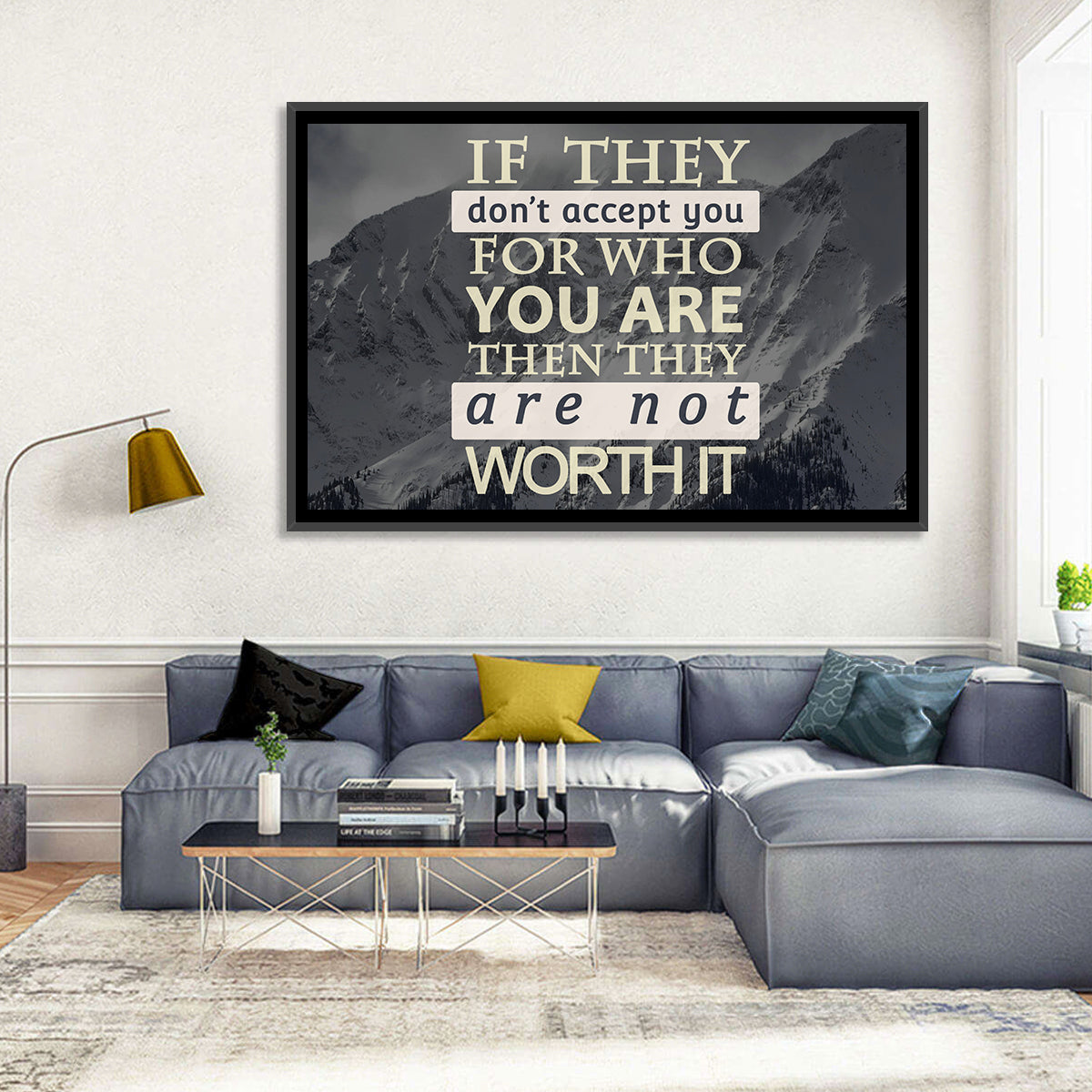 They Are Not Worth It Wall Art