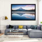 Mount Hood Reflection at Trillium Lake Wall Art