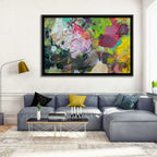 Hand Drawn Abstract Palette Wall Art