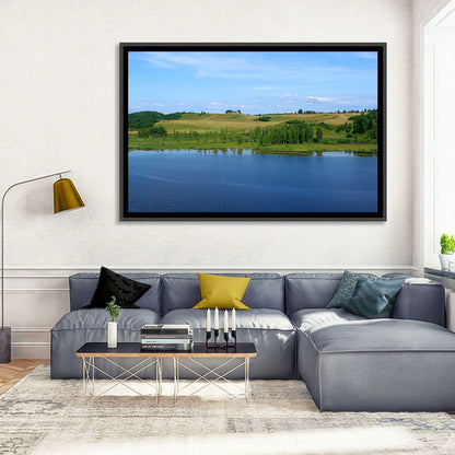 Lake In Pskov Region Wall Art