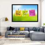 Dream Big Sticky Note Trio Wall Art