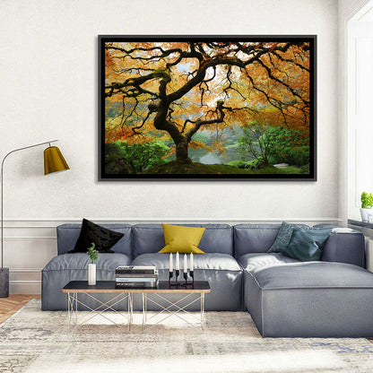 Japanese Autumn Maple Wall Art