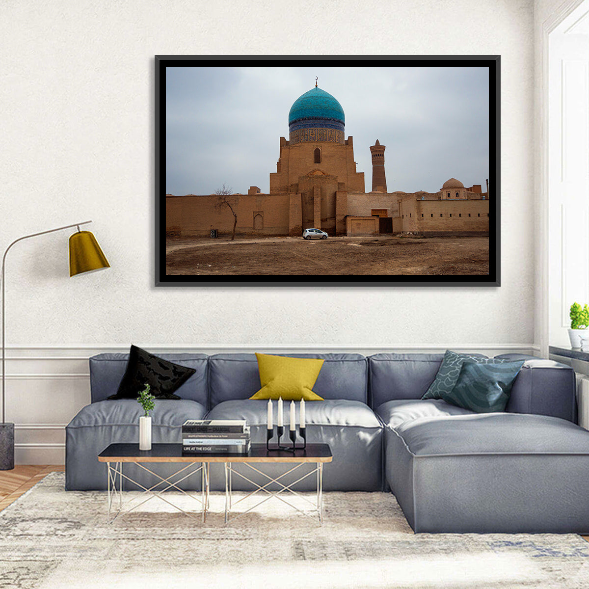 Kalyan Mosque, Bukhara Wall Art in a room, landscape