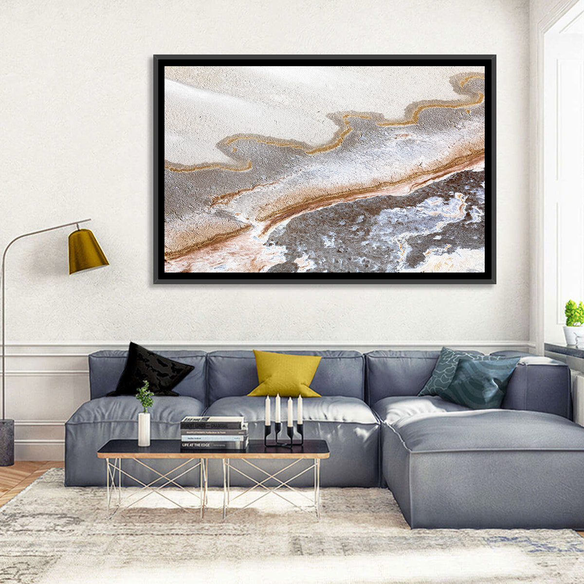 Lake Eyre Salt Flats Wall Art