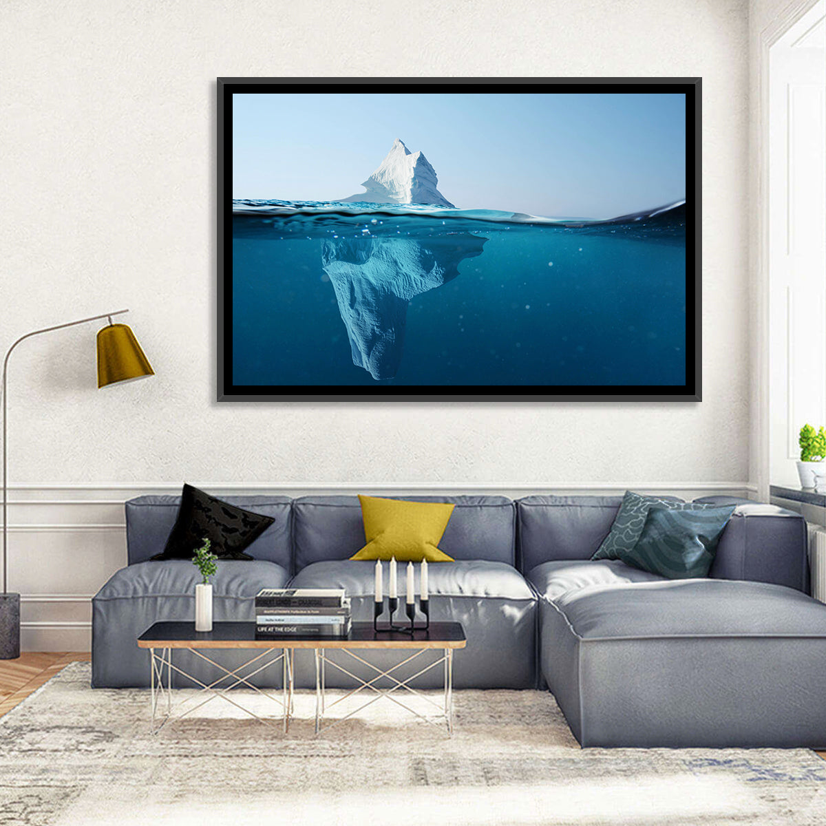 Ocean Iceberg Wall Art