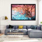 Autumn Canopy Abstract Wall Art