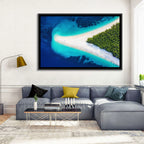 Zlatni Rat Beach Aerial Coast Wall Art