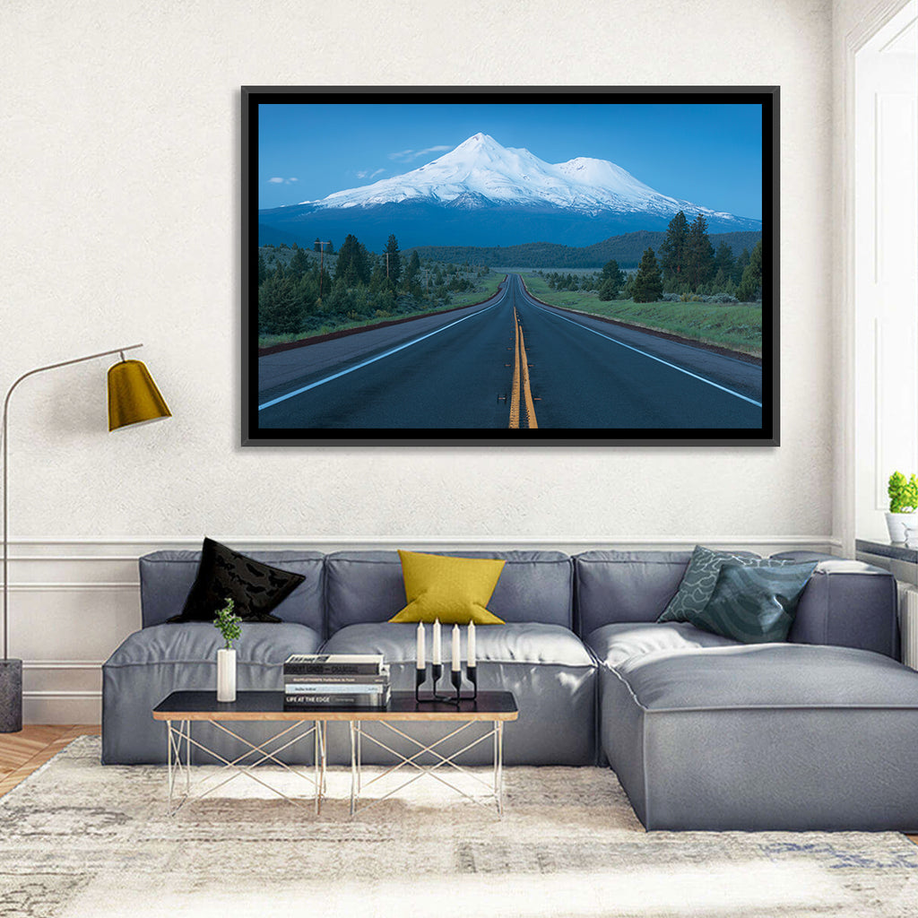 Road to Mount Shasta Wall Art