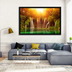 Plitvice Lakes Waterfalls Wall Art
