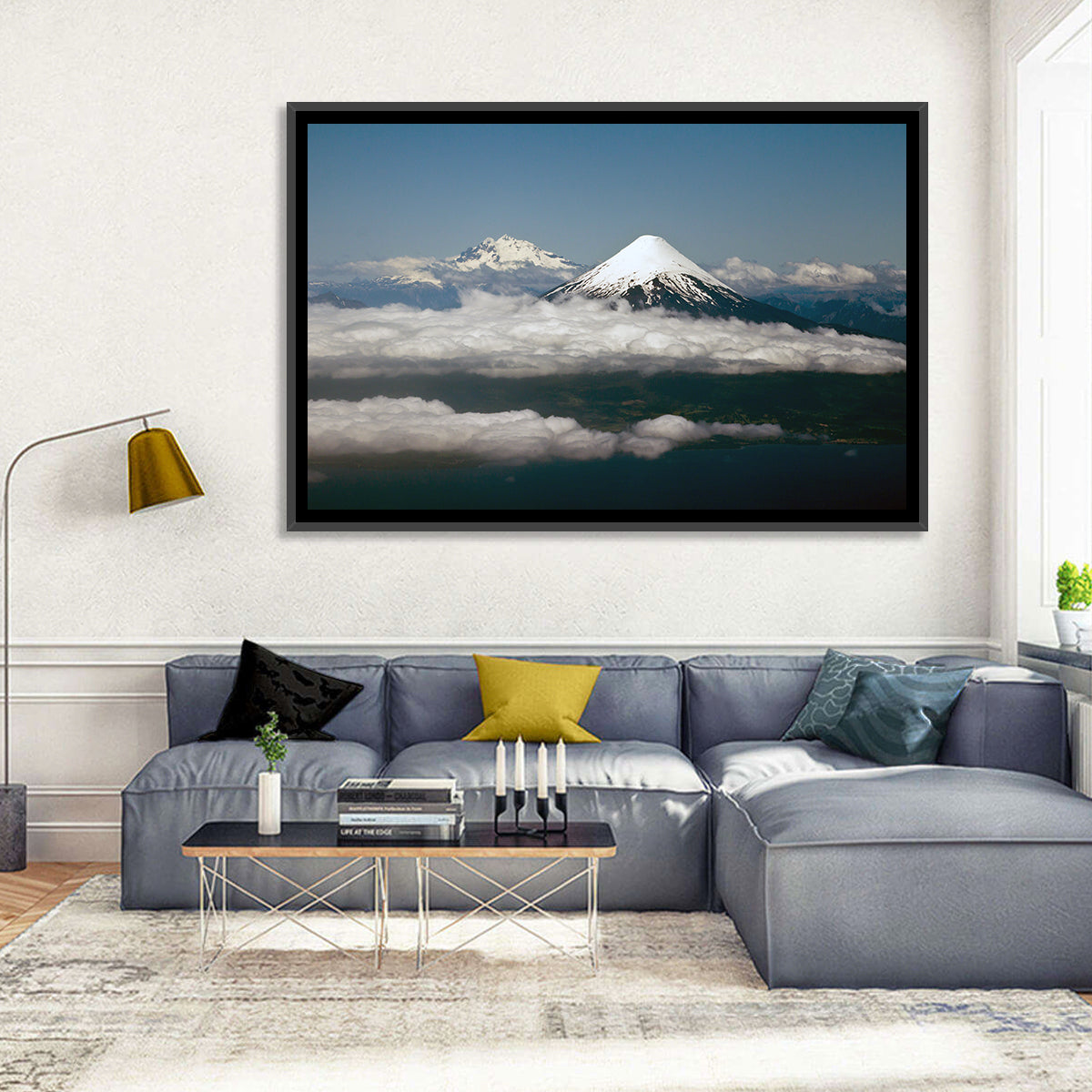 Osorno Volcano, Puerto Varas Wall Art in a room, landscape