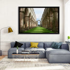 Fountains Abbey Ruins Grassy Nave View Wall Art