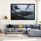 Ozark Beach Resort Boathouse Wall Art