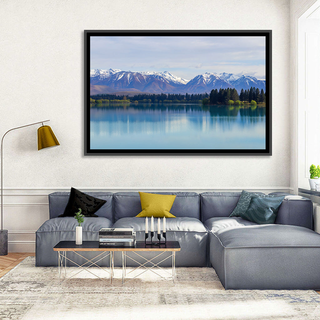 Lake Ruataniwha Reflection Wall Art