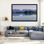 Ruataniwha Lake Reflection Wall Art