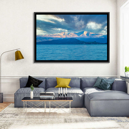 Lake Obersee in Swiss Alps Wall Art