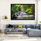 Tabacon Tiered Hot Springs Waterfall Wall Art