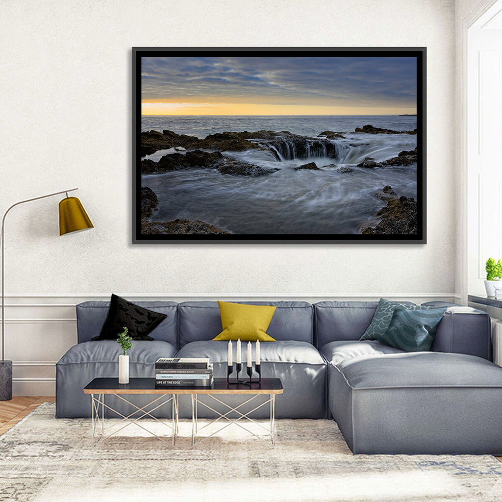 Thor's Well at Cape Perpetua Wall Art