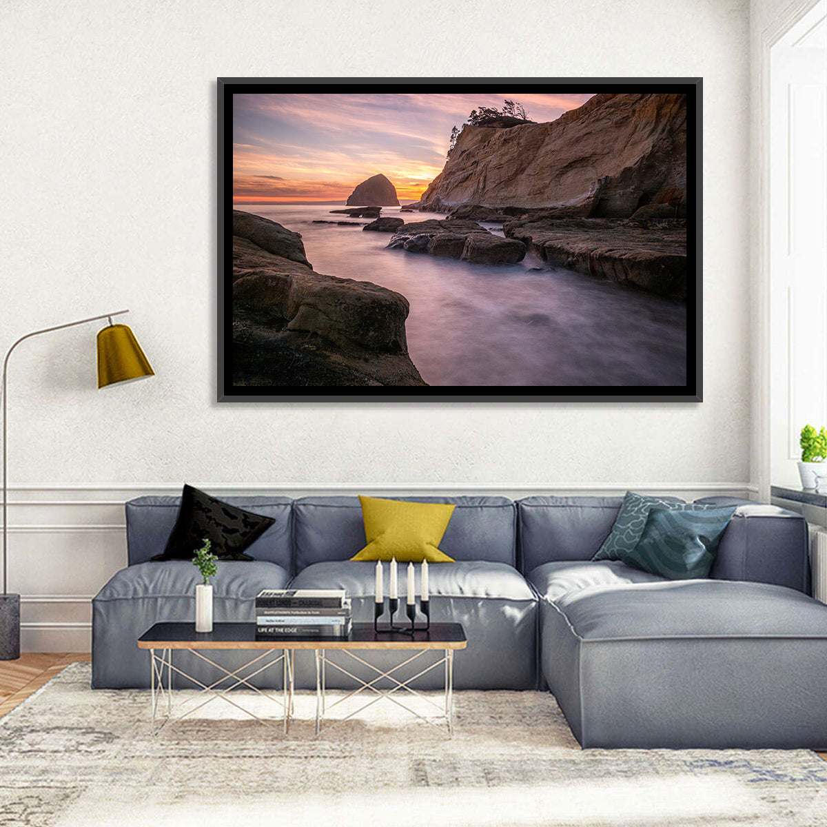Haystack Rock at Cape Kiwanda Wall Art