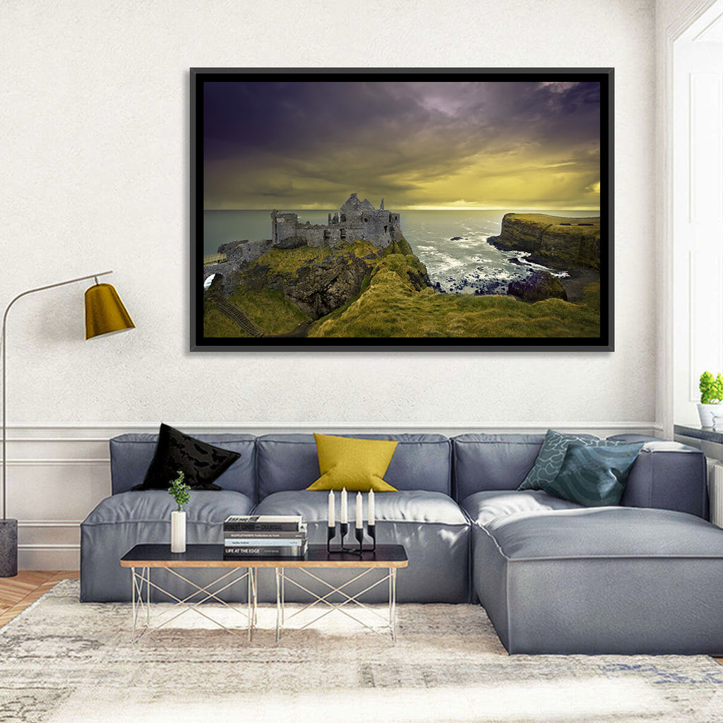Dunluce Castle Ruins Wall Art