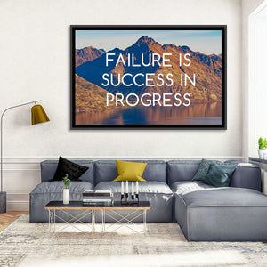 Failure Is Success Wall Art