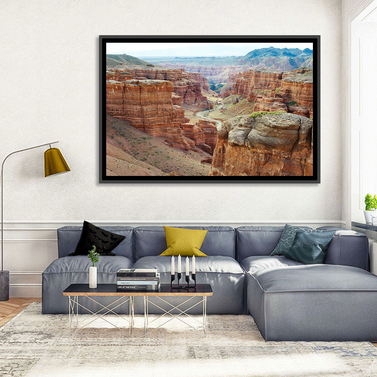 Charyn Canyon Vista Wall Art