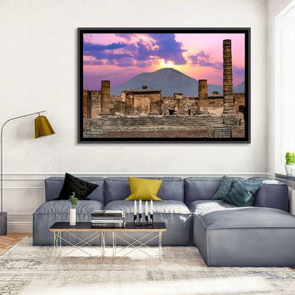 Pompeii & Mount Vesuvius Wall Art