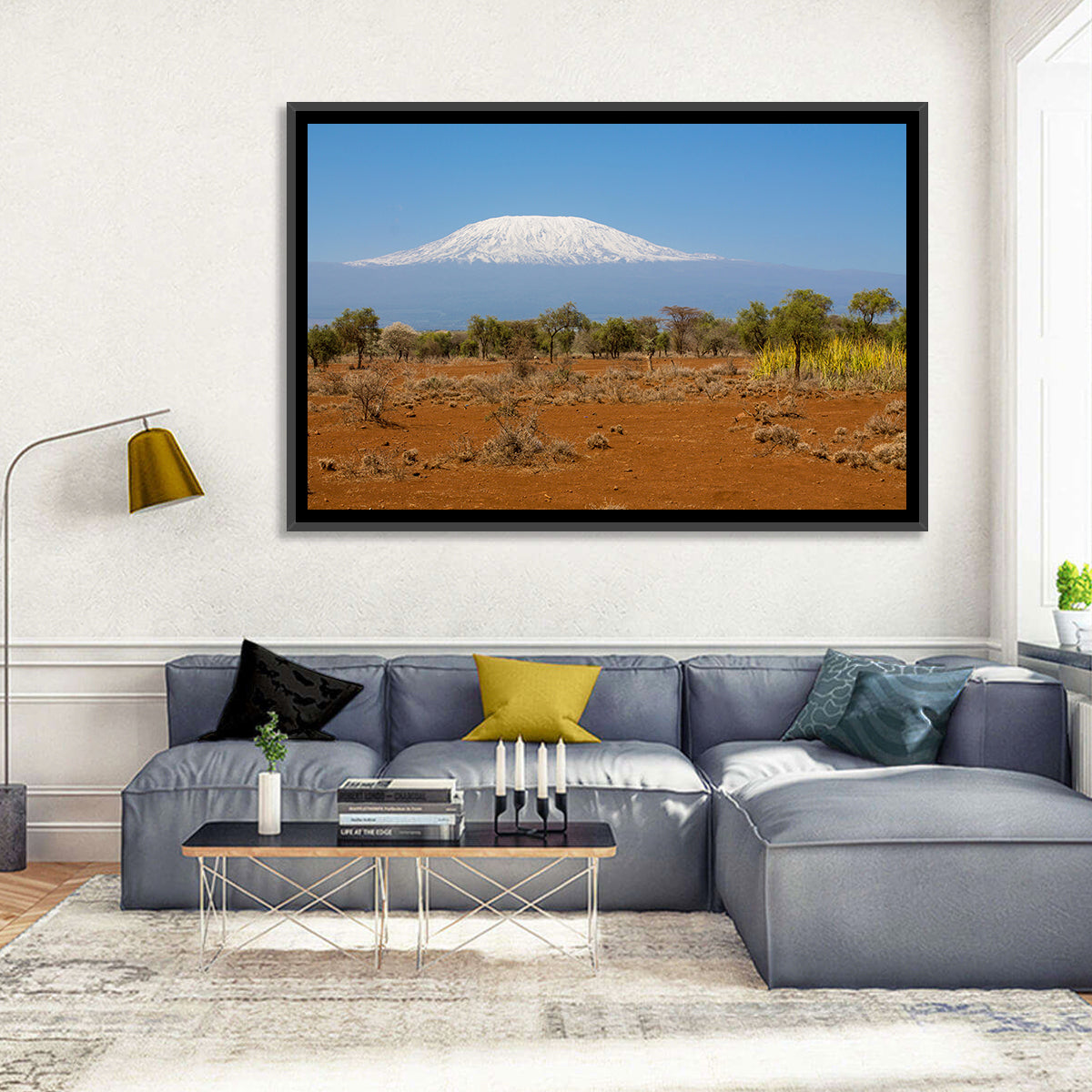 Mount Kilimanjaro Landscape Wall Art