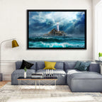 Rocky Island Lighthouse Wall Art