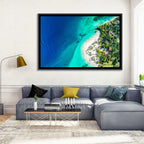 Cayo Levantado Aerial View Wall Art