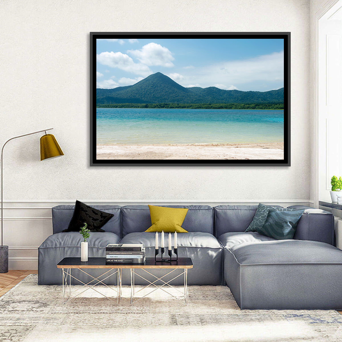 Usori Lake Shoreline Wall Art