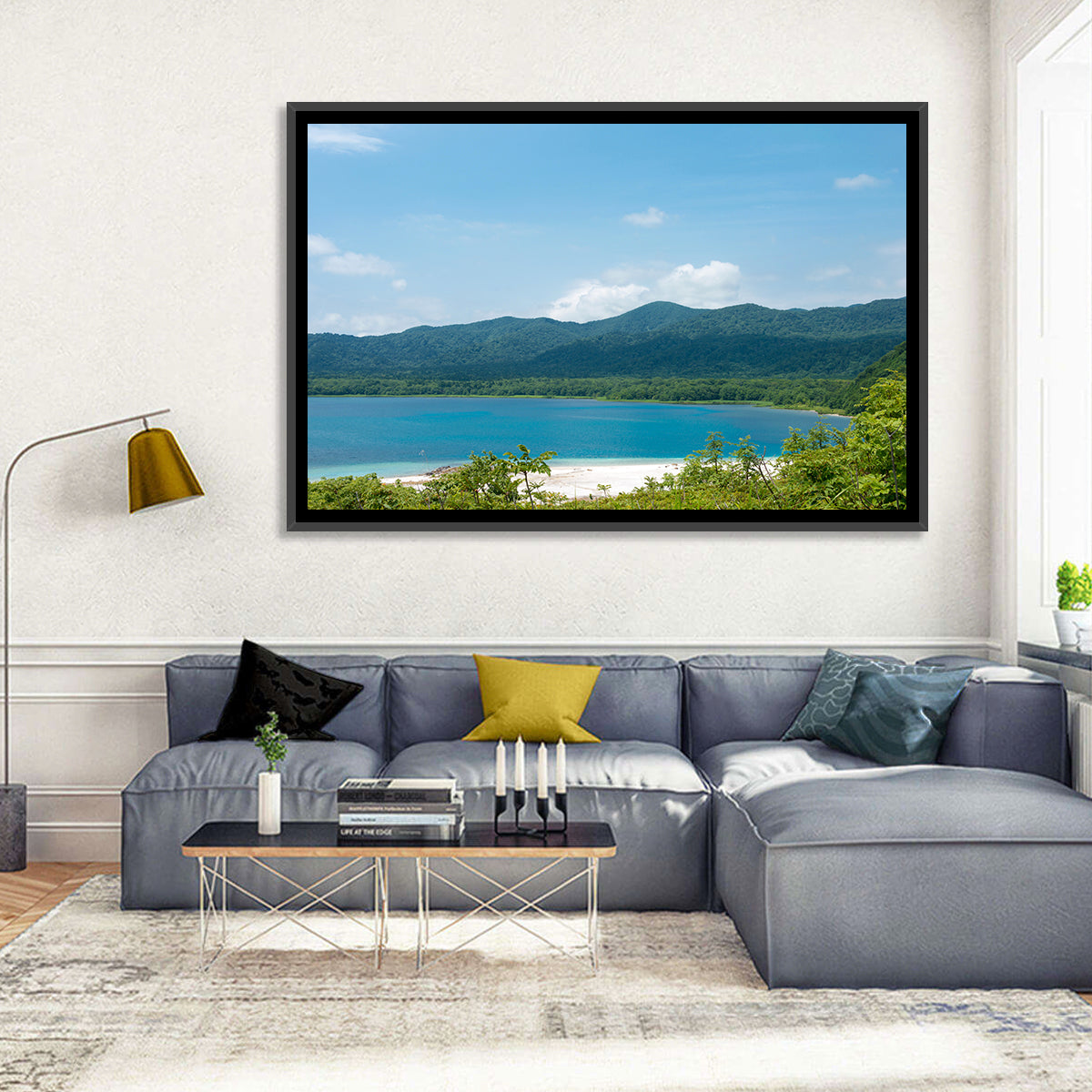 Usori Lake Shoreline Wall Art