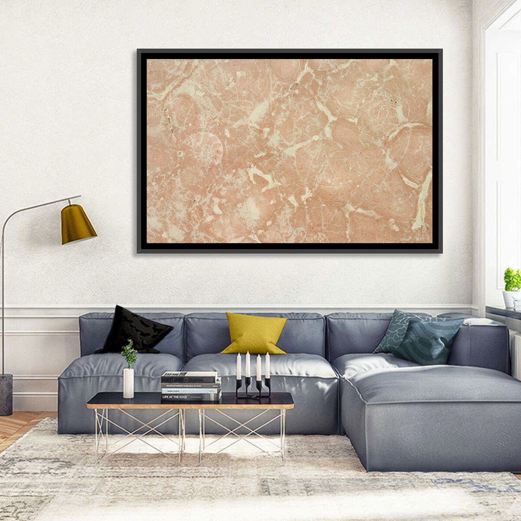 Fossil Veins Marble Study Wall Art