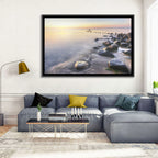 Michigan Shoreline Pilings Wall Art