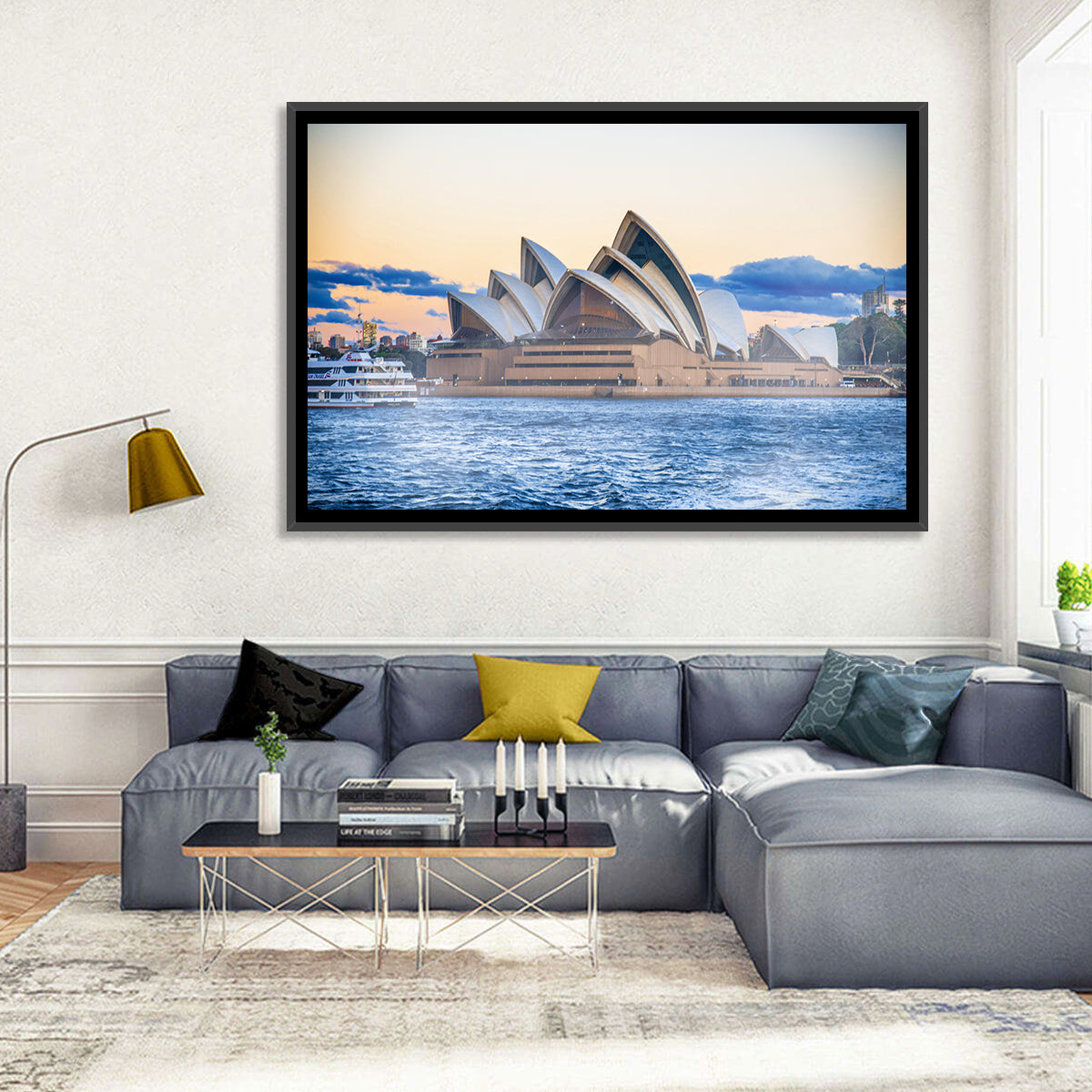 Sydney Opera House at Dusk Wall Art