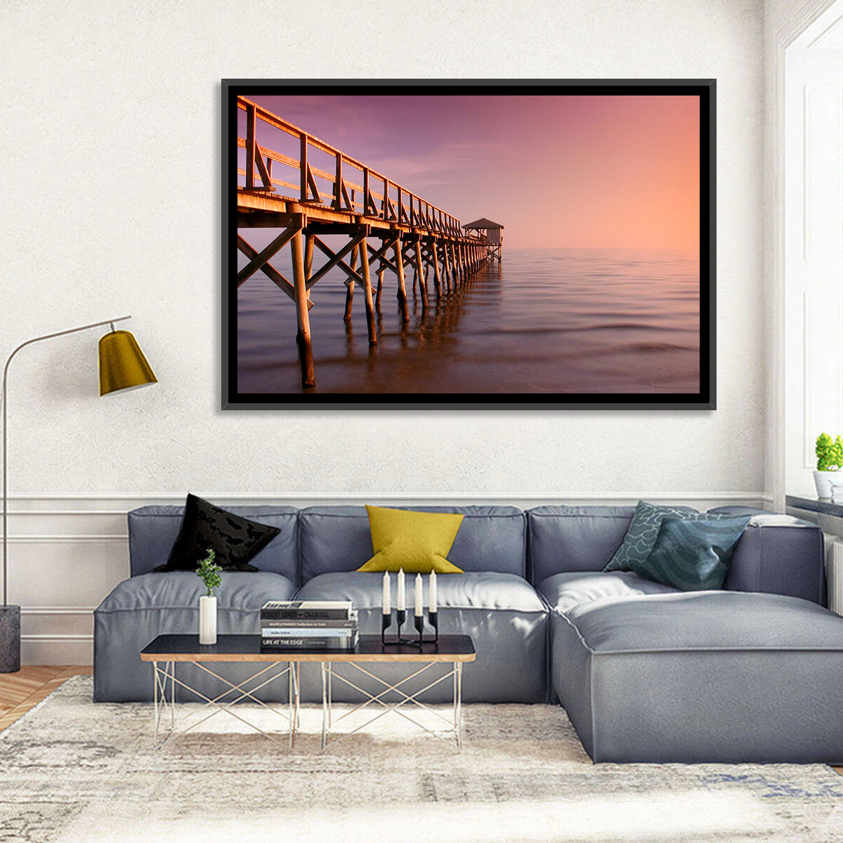 Gulf of Mexico Pier Wall Art