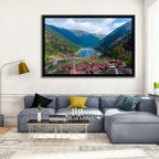 Uzungöl Village Lake View Wall Art